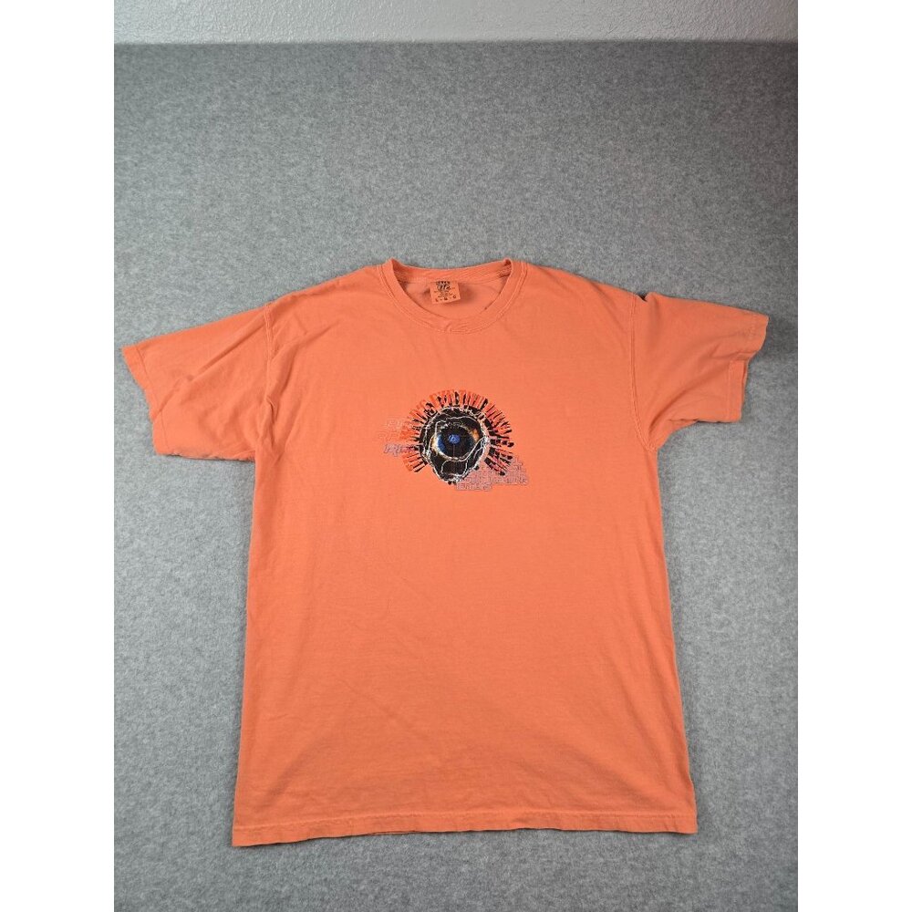 Comfort Color Y2K Men's Orange The Minds Eye Double Sided Graphics Size L